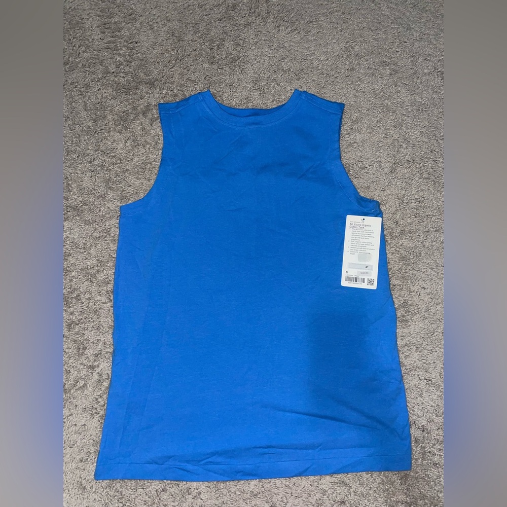 lululemon athletica Vibrant Blue Tank Top